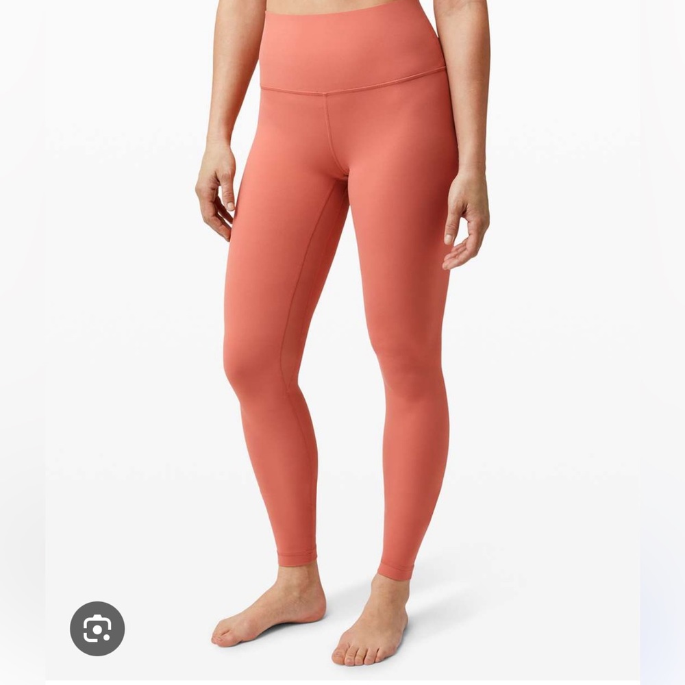 Lululemon rustic coral leggings